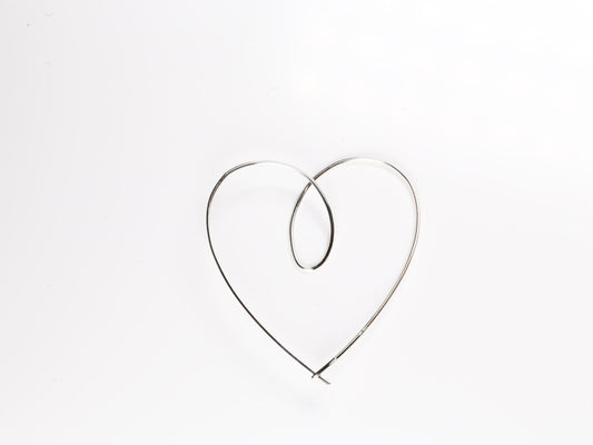 Hand Made Heart PE SILVER